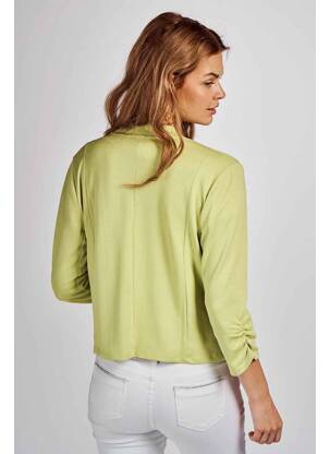 Gilet manches longues vert MORE & MORE femme