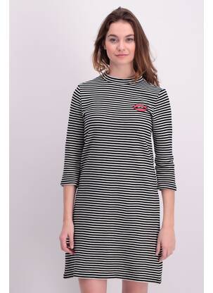 Robe mi-longue noir EDC femme