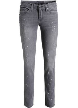 Jeans skinny gris EDC pour femme
