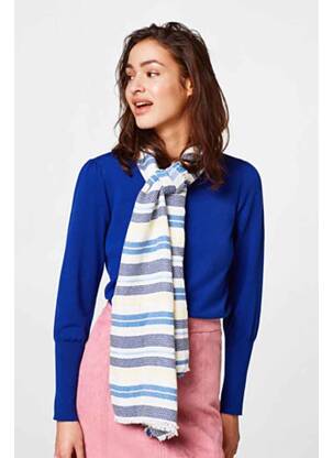 Foulard blanc EDC femme