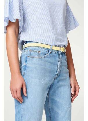 Ceinture jaune EDC femme