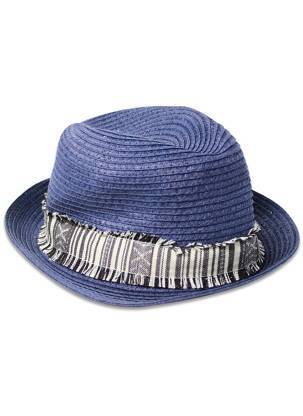 Chapeau bleu EDC pour homme