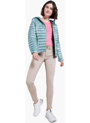 Pantalon slim beige TOM TAILOR femme