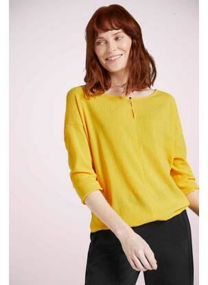 Top jaune TOM TAILOR femme