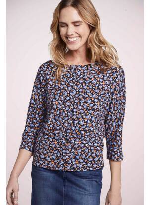 T-shirt bleu TOM TAILOR femme
