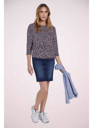 T-shirt bleu TOM TAILOR femme