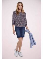 T-shirt bleu TOM TAILOR pour femme seconde vue