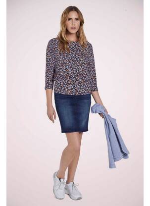 T-shirt bleu TOM TAILOR femme