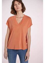 T-shirt orange TOM TAILOR pour femme seconde vue
