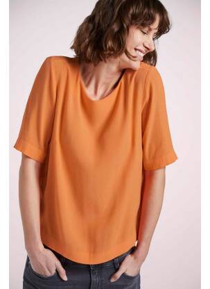 Blouse orange TOM TAILOR femme