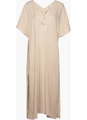 Robe longue beige NA-KD femme