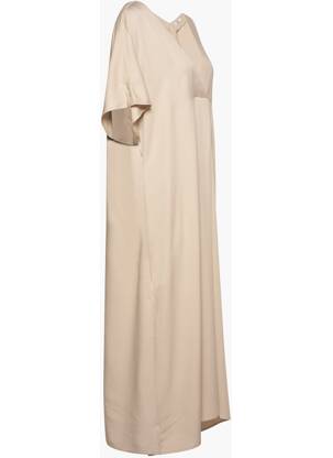 Robe longue beige NA-KD femme