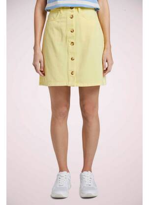 Jupe courte jaune TOM TAILOR femme