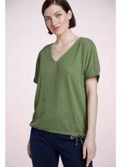 T-shirt vert TOM TAILOR pour femme seconde vue