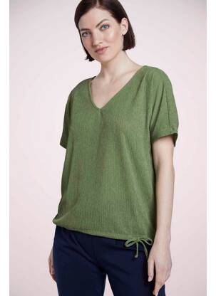 T-shirt vert TOM TAILOR pour femme
