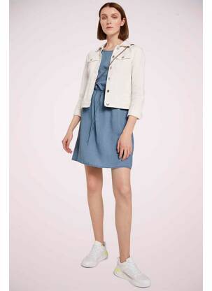 Robe courte bleu TOM TAILOR femme