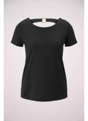 T-shirt noir TOM TAILOR pour femme seconde vue
