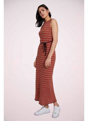 Robe longue rouge TOM TAILOR femme