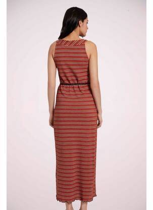 Robe longue rouge TOM TAILOR femme