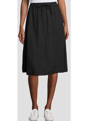 Jupe mi-longue noir TOM TAILOR femme