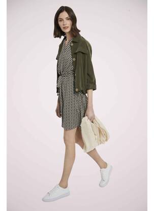 Robe mi-longue vert TOM TAILOR femme