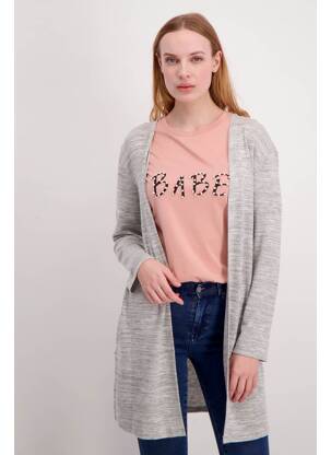 Gilet manches longues gris VERO MODA femme