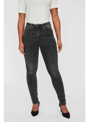 Jeans coupe slim gris VERO MODA femme
