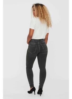 Jeans coupe slim gris VERO MODA femme