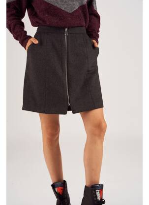 Jupe courte gris VERO MODA femme