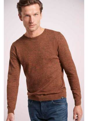 Pull marron TOM TAILOR homme