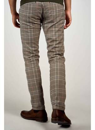 Pantalon chino marron TOM TAILOR homme
