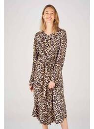 Robe longue beige VERO MODA femme