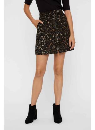 Jupe courte marron VERO MODA femme