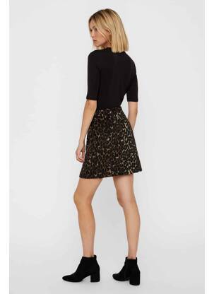 Jupe courte marron VERO MODA femme