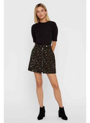 Jupe courte marron VERO MODA femme