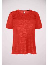T-shirt rouge VERO MODA femme