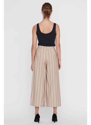 Pantalon 7/8 beige VERO MODA femme