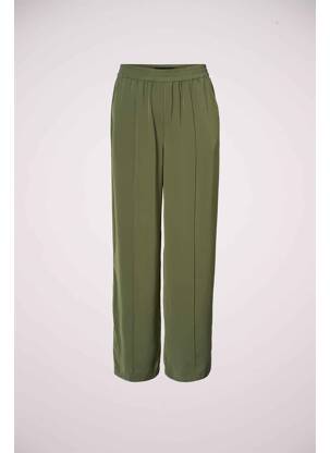 Pantalon droit vert VERO MODA pour femme