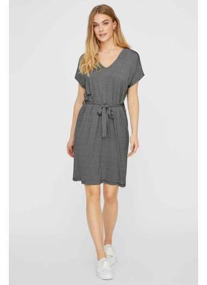Robe mi-longue noir VERO MODA femme
