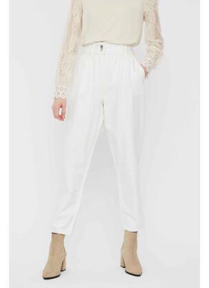 Jeans coupe droite blanc VERO MODA femme