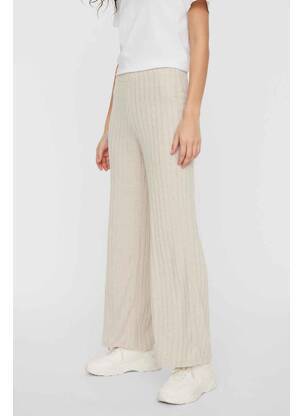 Pantalon droit beige VERO MODA femme