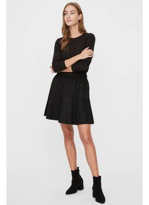 Jupe courte noir VERO MODA femme