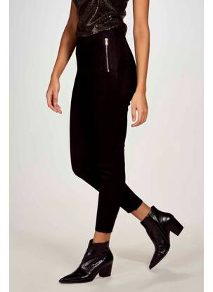 Pantalon slim noir VERO MODA femme