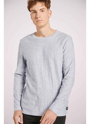 T-shirt gris TOM TAILOR pour homme
