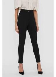 Pantalon slim noir VERO MODA femme