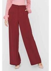 Pantalon large rouge VERO MODA pour femme seconde vue