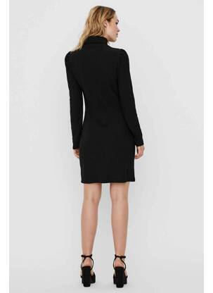 Robe mi-longue noir VERO MODA femme