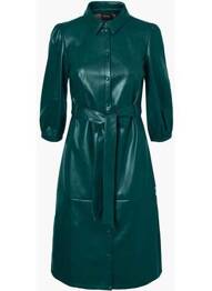 Robe mi-longue vert VERO MODA femme