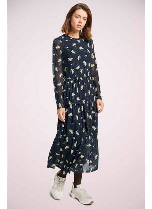 Robe longue bleu TOM TAILOR femme