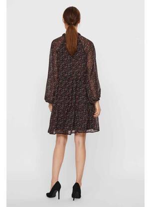 Robe mi-longue noir VERO MODA femme